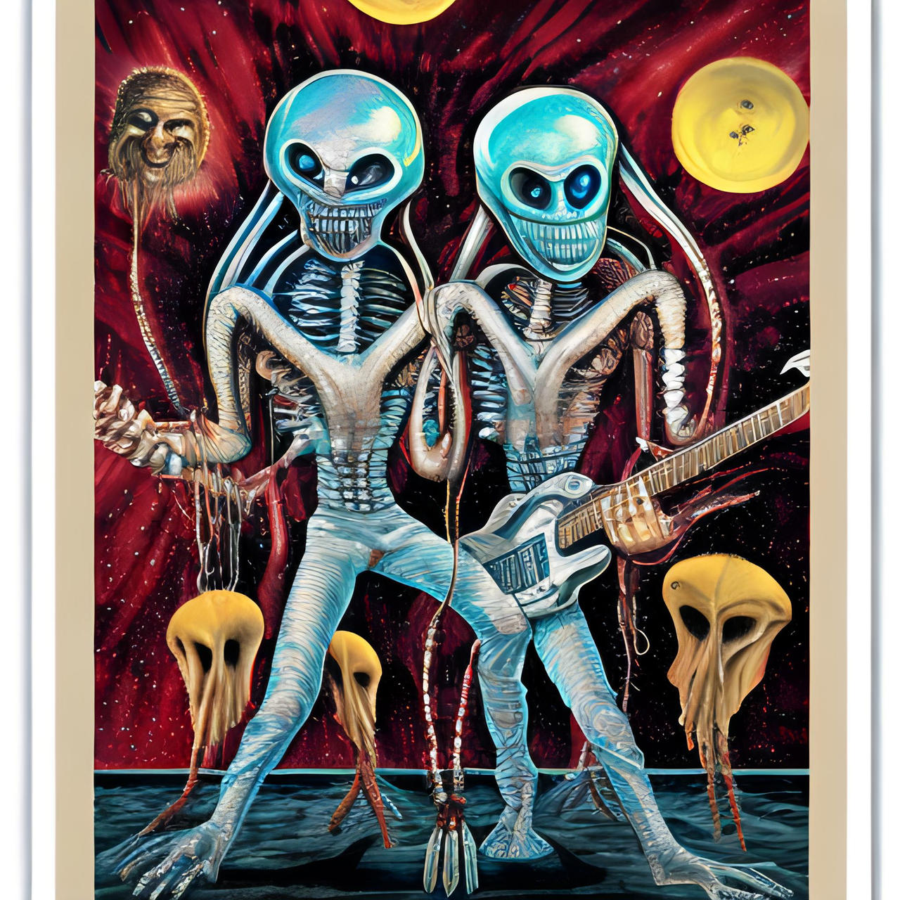 Alien Rock Band by RickyLeeSavage on DeviantArt