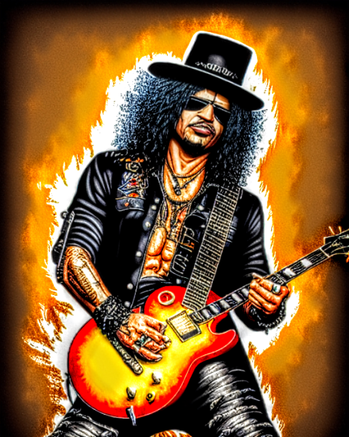 SLASH GUITAR by RickyLeeSavage on DeviantArt