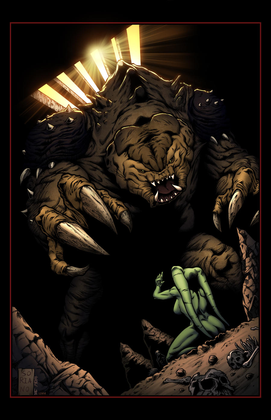 Rancor by lummage on DeviantArt