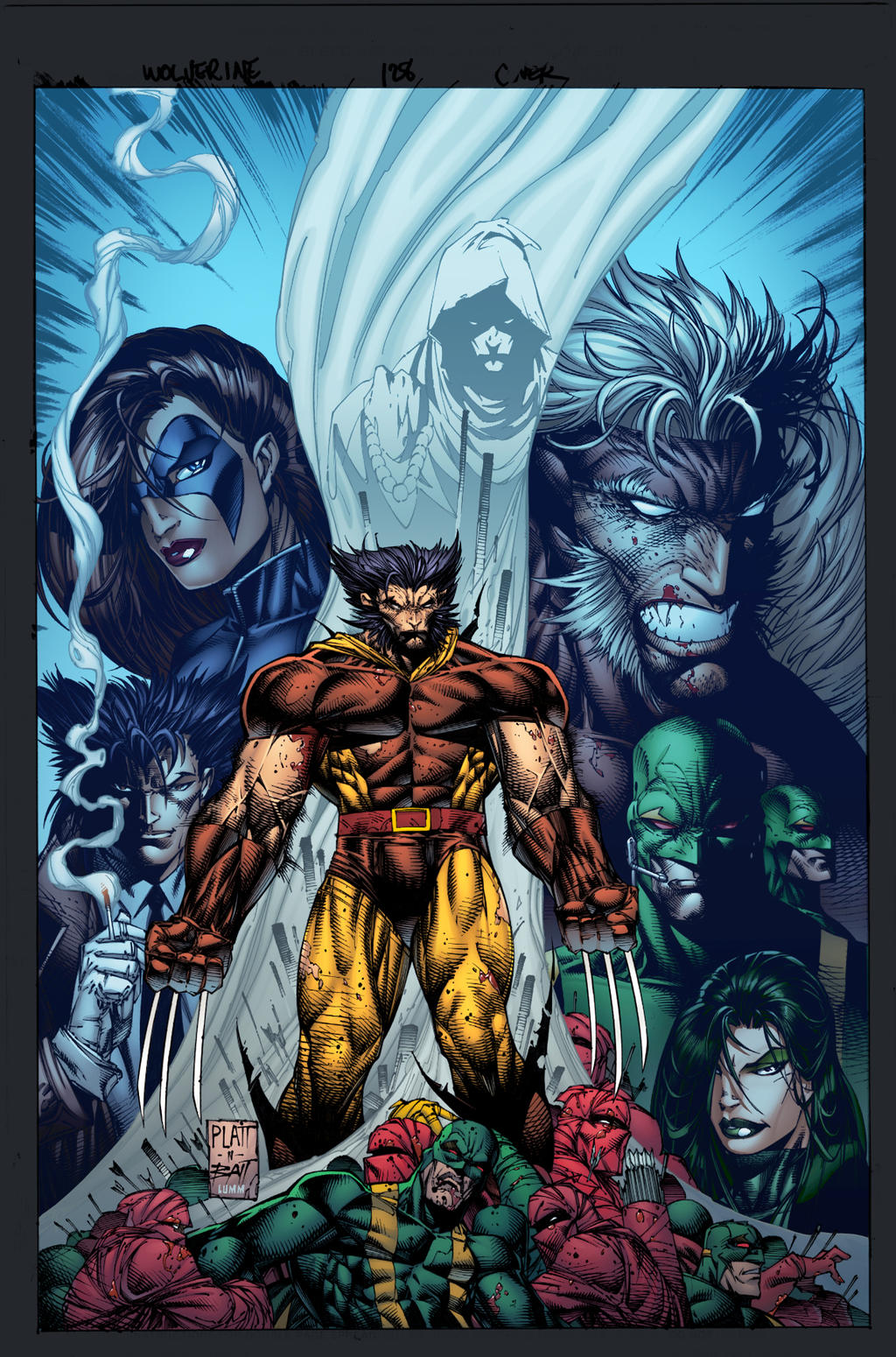 Splatt/Batt Wolverine by lummage