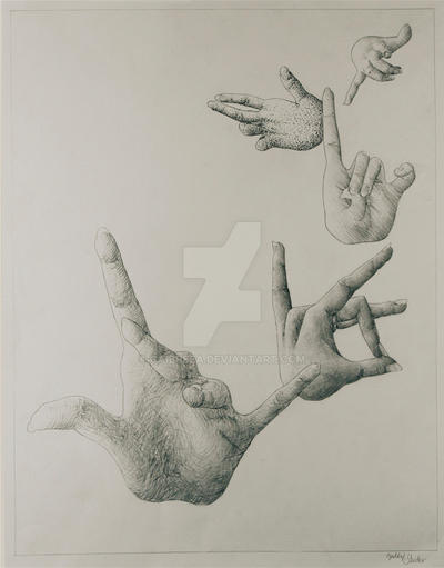 Flying Hand Problem Flying Hands by Gaibreea on DeviantArt