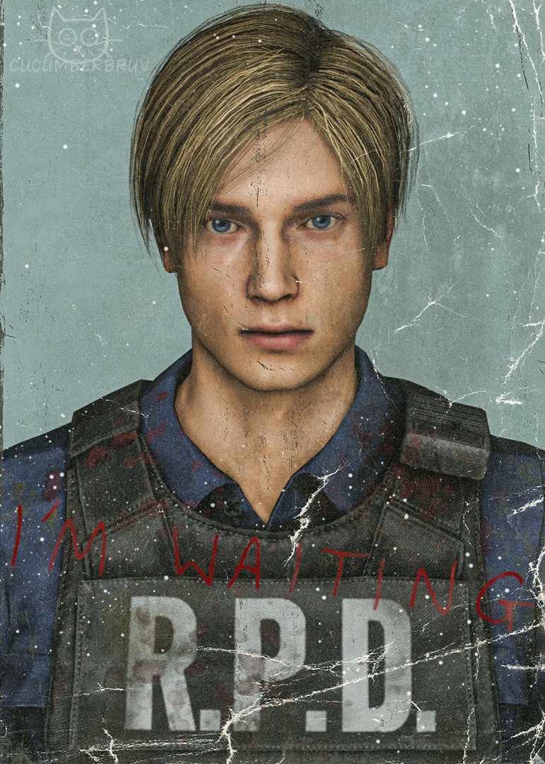 Leon S. Kennedy: RPD by cucumberbruv on DeviantArt