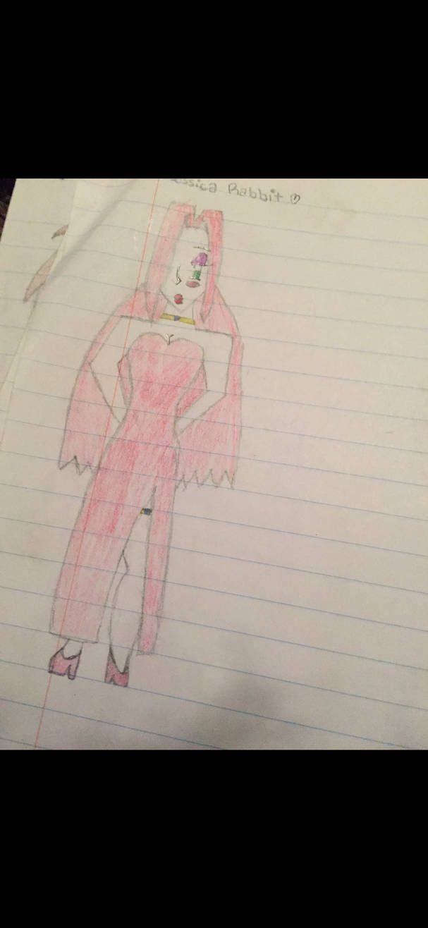 My version of Jessica Rabbit by CassieMcToonLover on DeviantArt