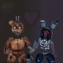 Ignited Freddy x Ignited Bonnie (OTP)