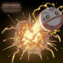 Electrode performing Explosion