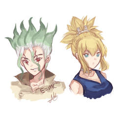 Dr stone doodles