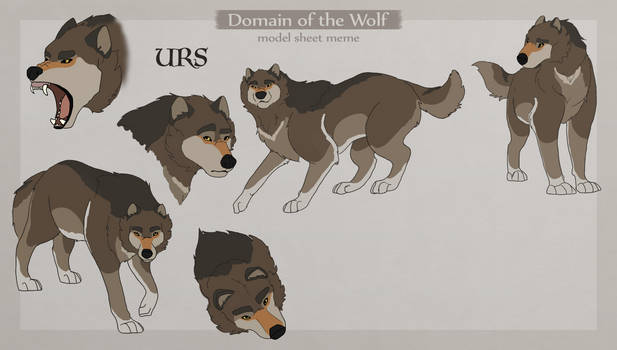 Urs Model Sheet | DotW