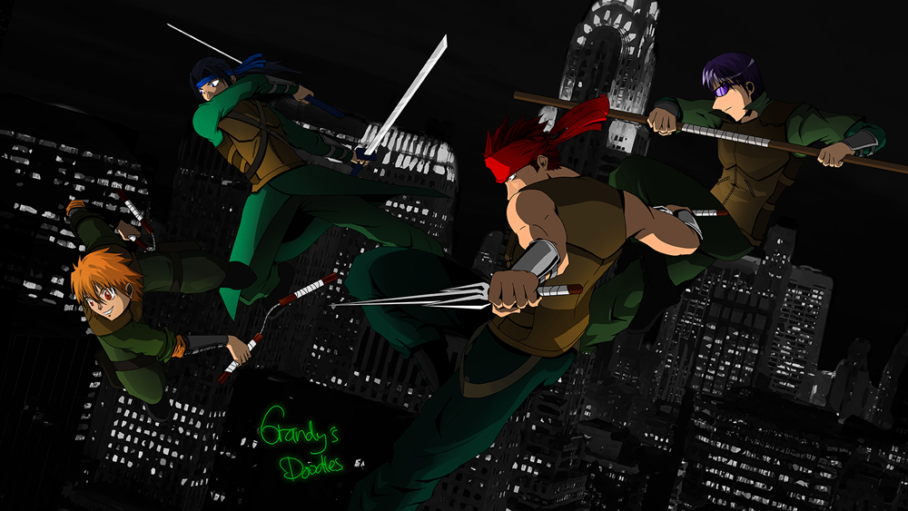 TMNT Human Form By Amateurartworker On DeviantArt tmnt-human-form-by-amateurartworker-on-deviantart