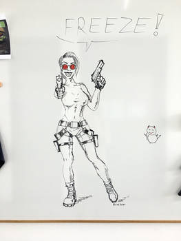 whiteboard doodle