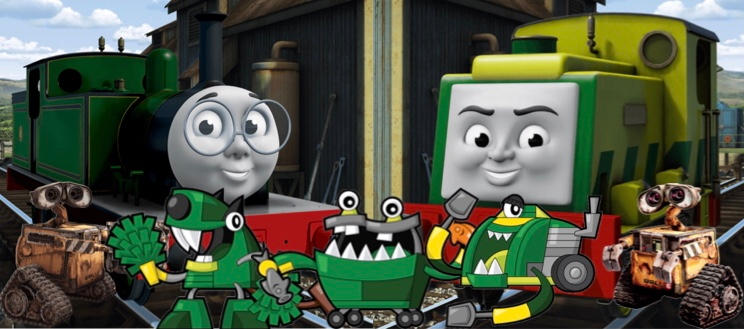 Trashoz Whiff Scruff The Trashoz and two Wall.E bots by Jakob20oh20 on DeviantArt