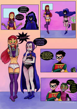 Teen Titans Comic: Raven's Magical Mishap (Comm.)