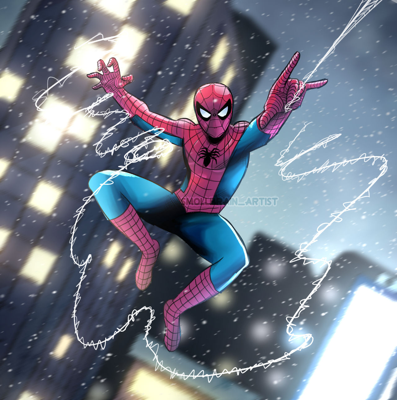 Ultimate Spider-Man redraw by Smollbrain-artist on DeviantArt