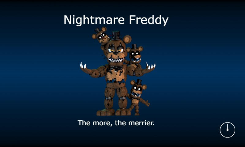 Nightmare Freddy Loading Screen by SnooppyArt on DeviantArt