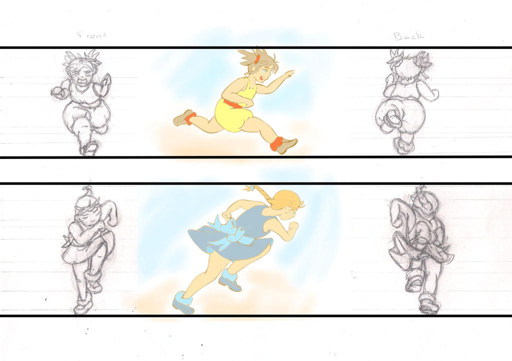 Toopy Character Rotations Character Rotations by SamLesCreations on DeviantArt