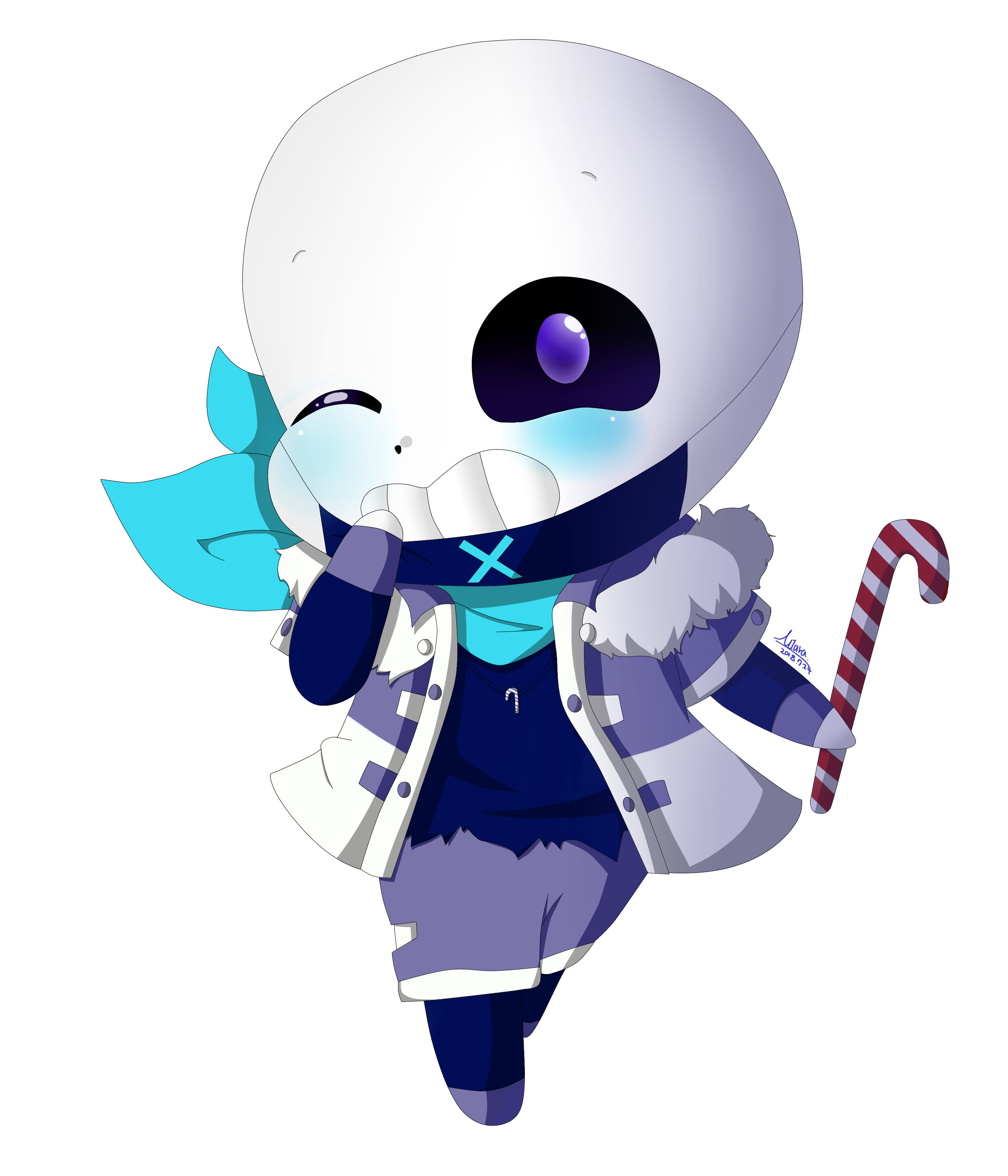 Cross! Sans by Redstonehustle34 on DeviantArt