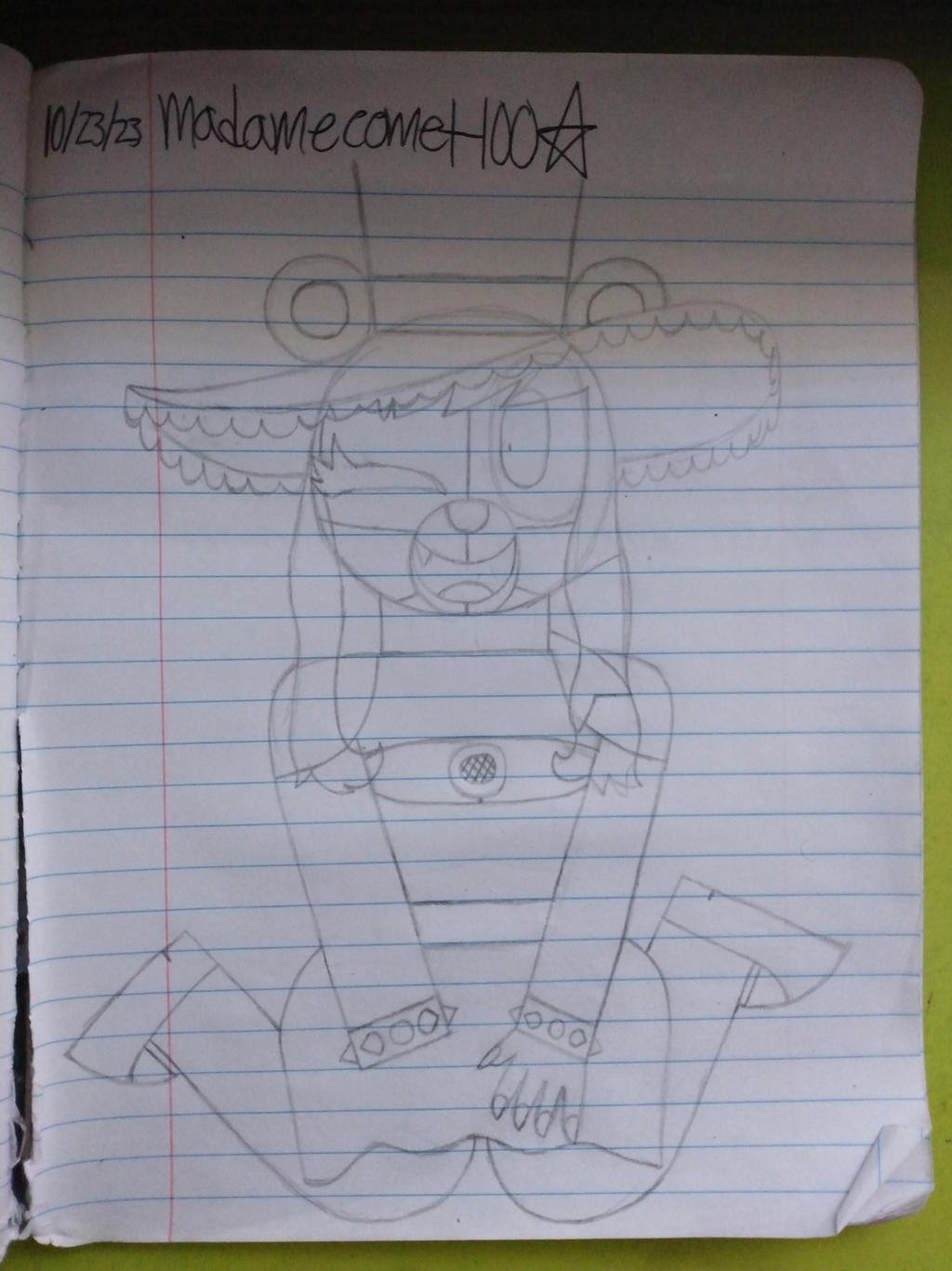 Another Funtime Freddy Design (SKETCH)
