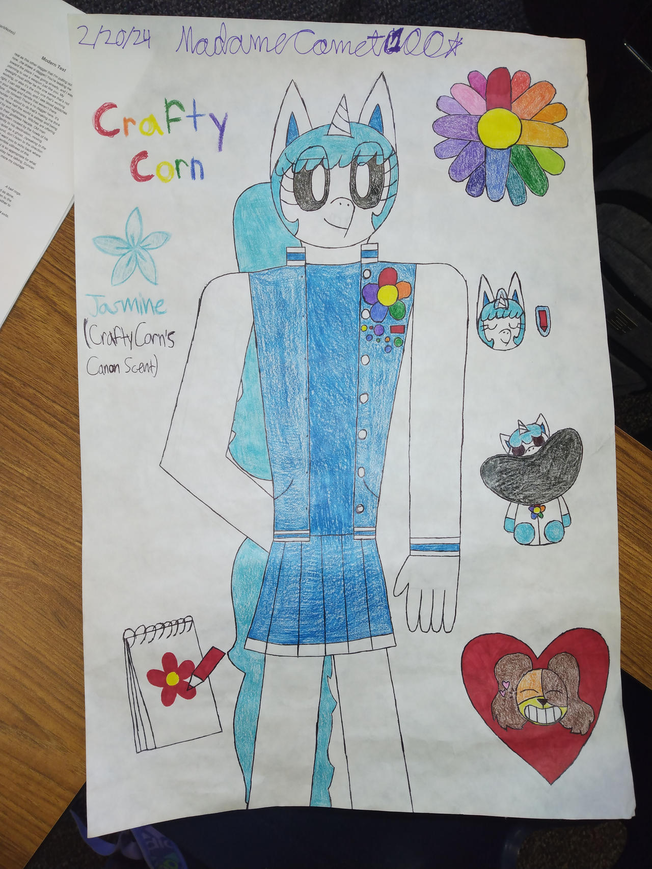 My Version of CraftyCorn by MadameComet100 on DeviantArt