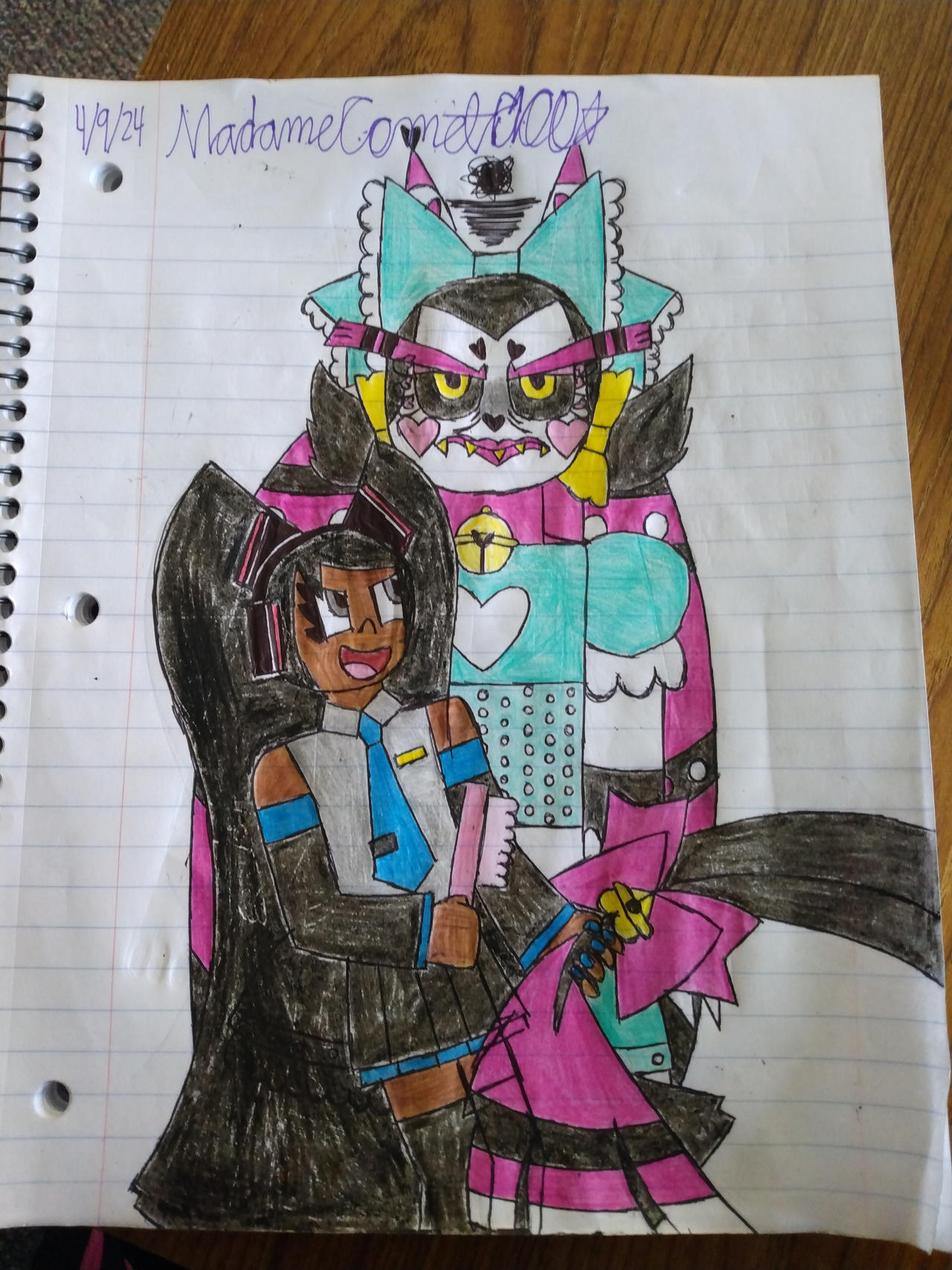 Chase Playing Dress-Up With Husk