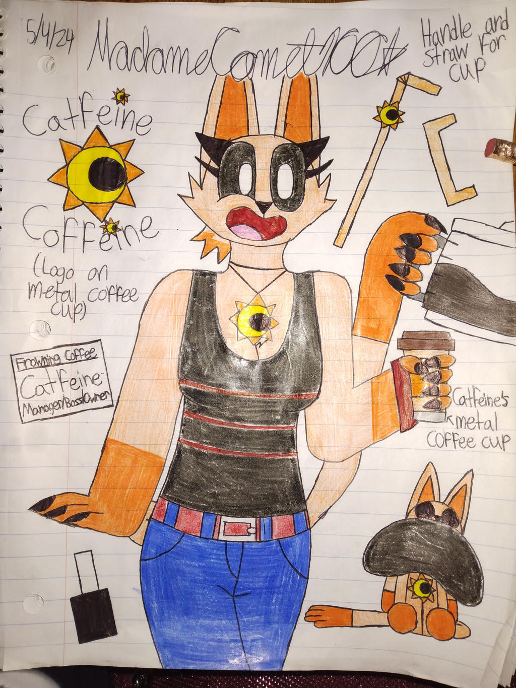 My Version of Catfeine by MadameComet100 on DeviantArt