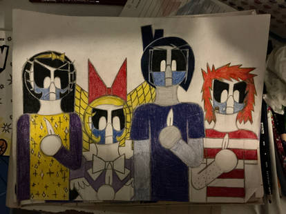 FNAF Pictures I Colored While I Was Bored