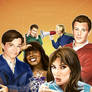 Fame The Cast of Glee HB Cover