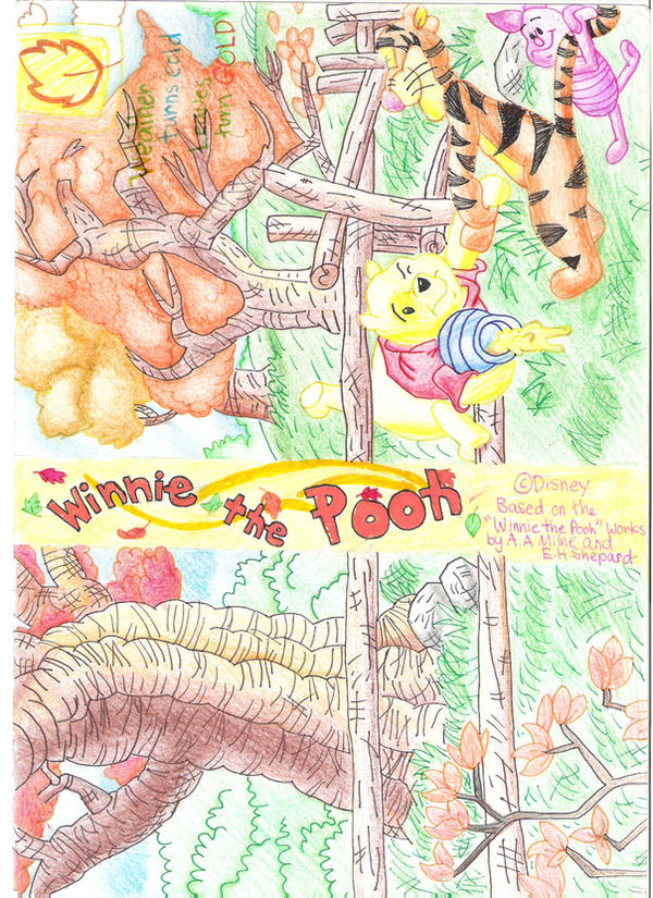 Pooh Ride Stuck Winnie the Pooh gets stuck by xxTobiUchihaxx on DeviantArt