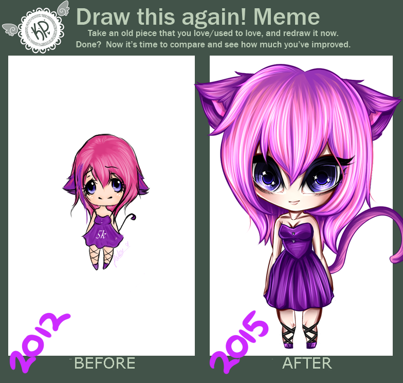 Before And After Draw It Again Meme By Korripocky On Deviantart Before And After Draw It Again Meme By Korripocky On Deviantart