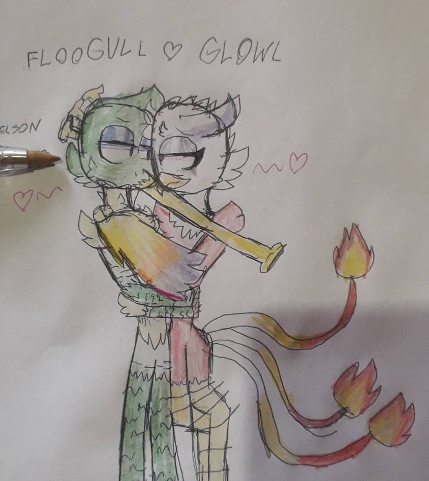 Floogull x Glowl by Felixjeguelson on DeviantArt