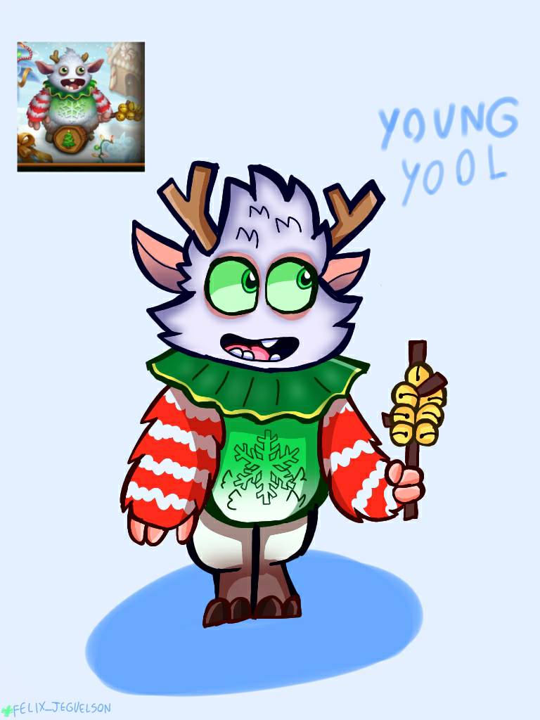 Yoool Baby Yool from My singing monsters Dawn of fire by Felixjeguelson on ...