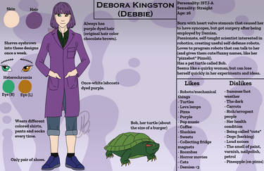 Debora Kingston - Reference Sheet