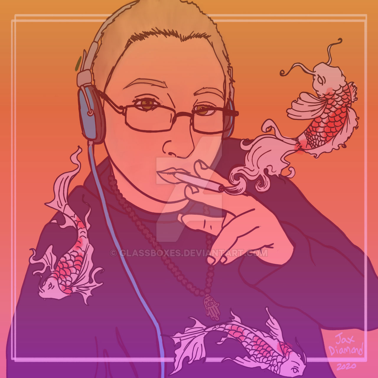 Deviantart Coy Coy Koi Selfportrait by Glassboxes on DeviantArt