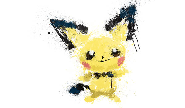 Paint Drip Pichu