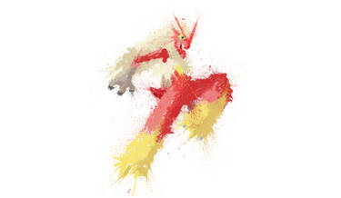 Paint Drip Blaziken