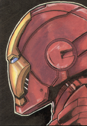 Iron Man Sketch Card