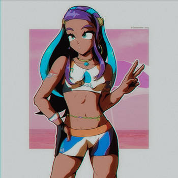 You are challenged by Gym Leader Nessa!