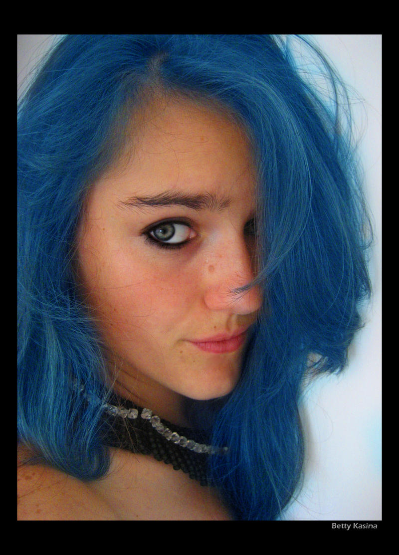 Me - Blue Hair