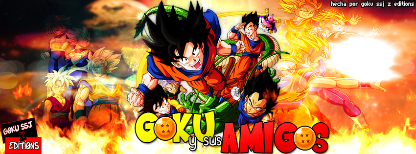 Portada de goku y sus amigos :D by Goku-Z-Editions on DeviantArt Portada de goku y sus amigos :D by Goku-Z-Editions on DeviantArt