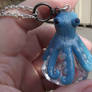 Frozen-inspired Crystaline Octopus Ornament