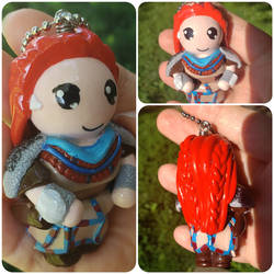 Horizon Zero Dawn Aloy Polymer Clay Ornament