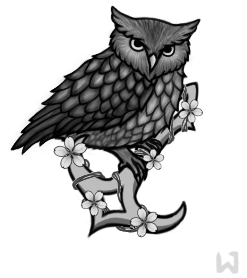 Owl Tattoo by Sheilakh on DeviantArt