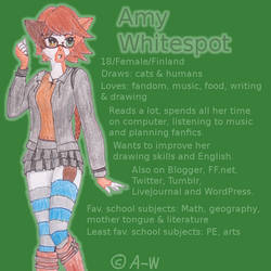 Amy Whitespot - dA ID