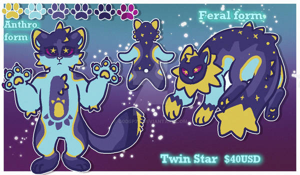 Twin Star - dual form Adoptable[OPEN]