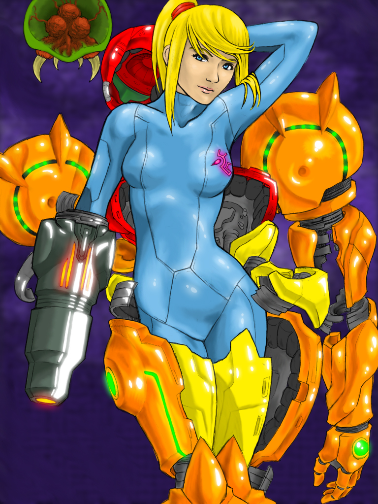 Samus Exposed Colored