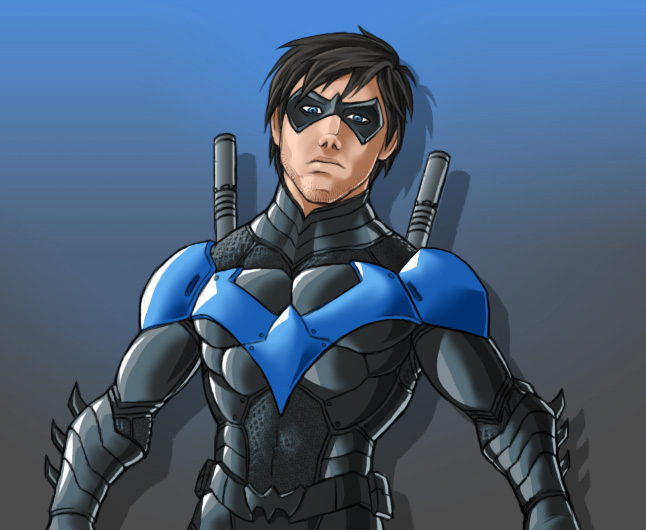 Blue Nightwalker Nightwing Blue by AIBryce on DeviantArt
