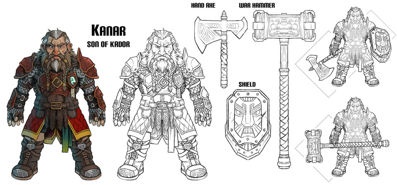 Dwarf Concept by AIBryce on DeviantArt
