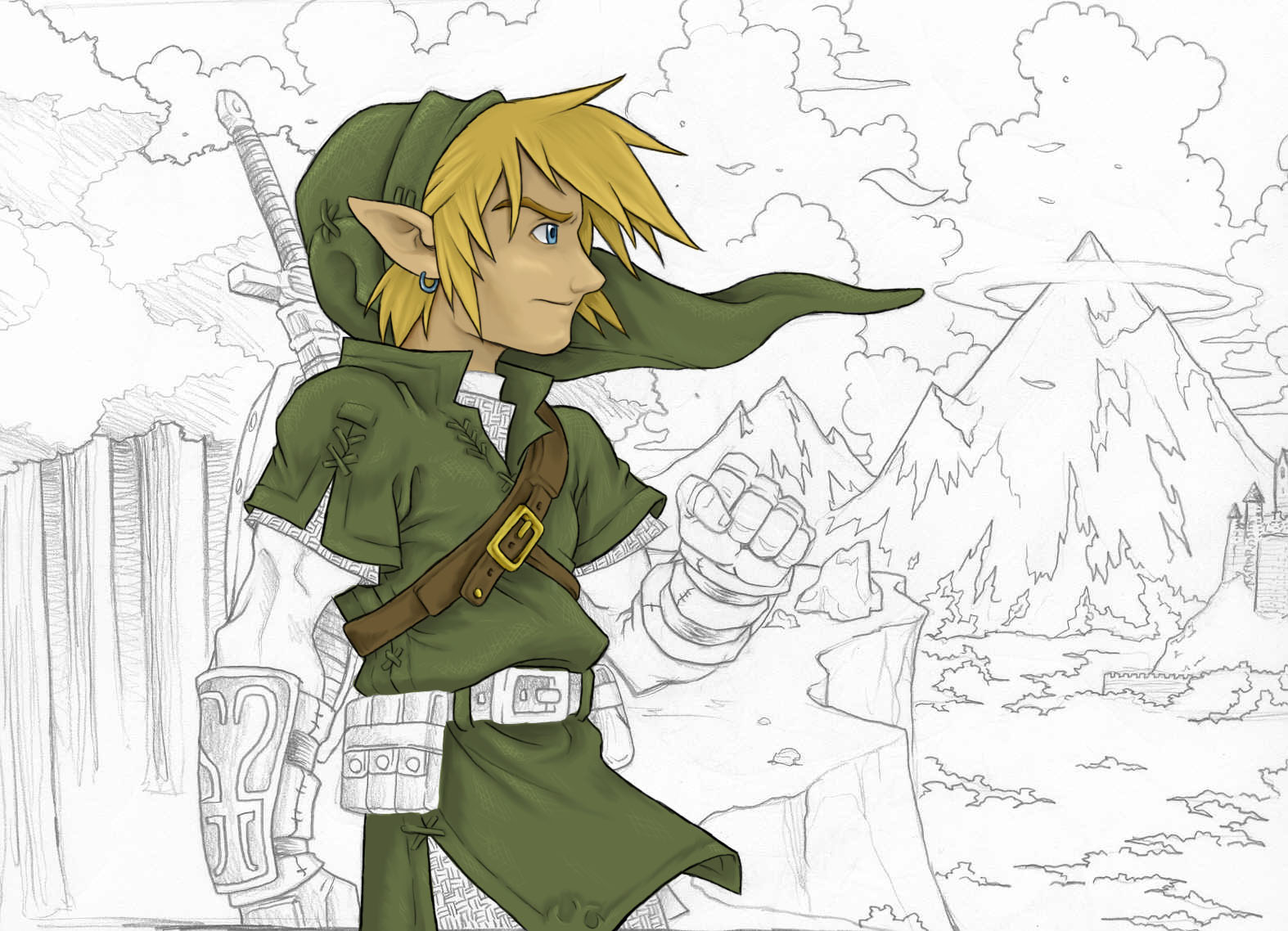 Vast Hyrule Beginning