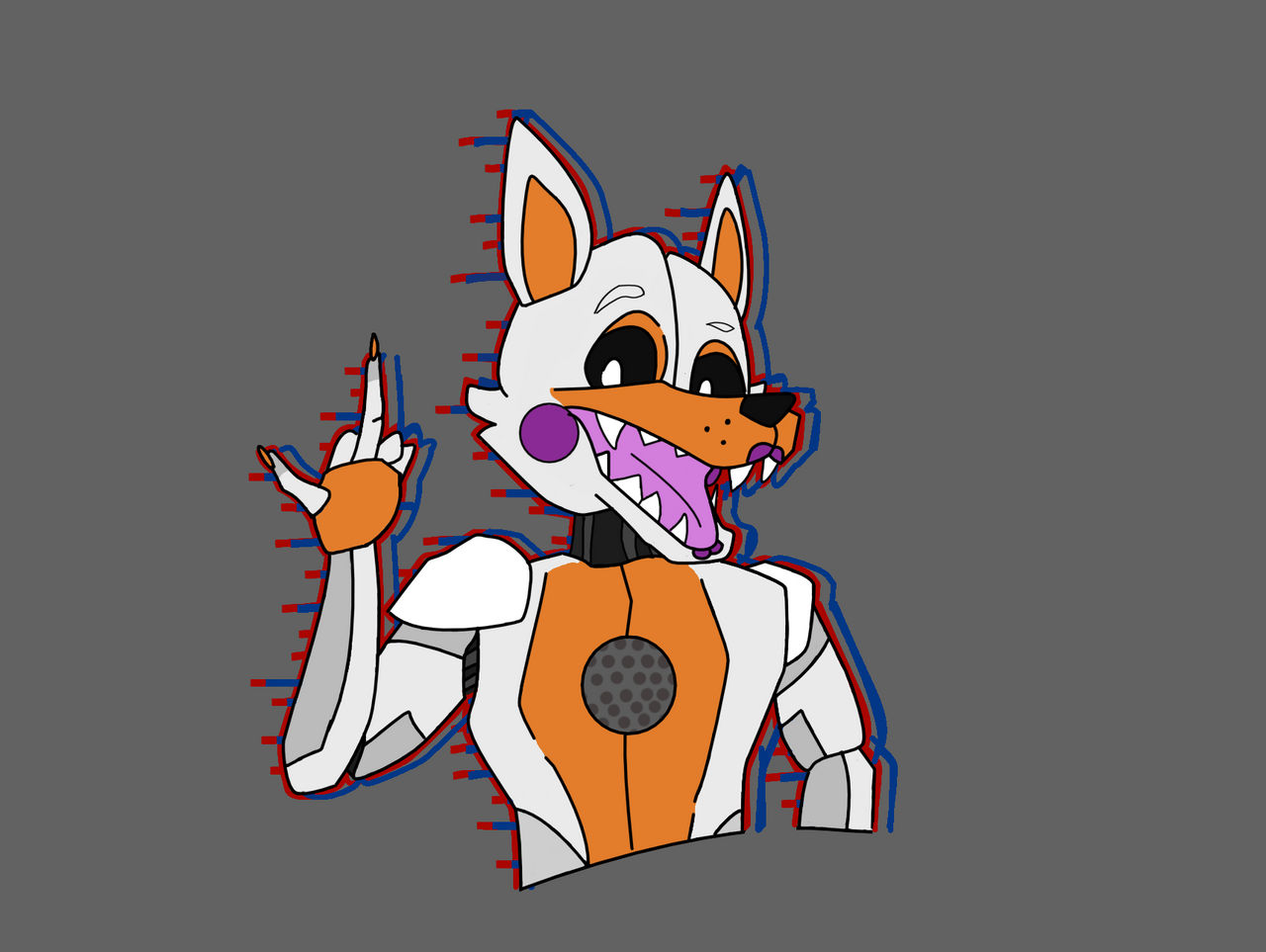 How to draw FNaF LOLBIT Sister Location 