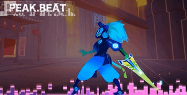 2D VFX and character for ''PEAK.BEAT'' project p.2