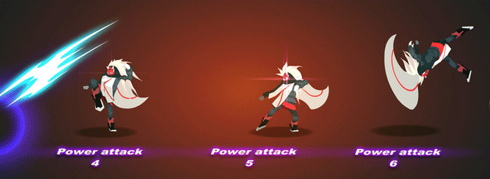 MAIN CHARACTER:POWER ATTACK 4,5,6