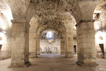Underground chambers of Diocletian Palace